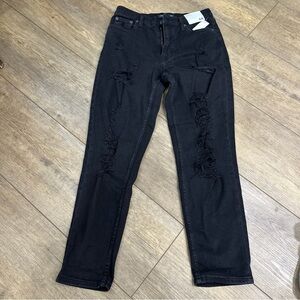 Aeropostale Black Straight Leg Jeans